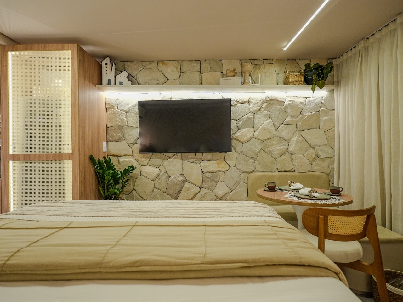 Flat Jardins Al Mare - Quarto